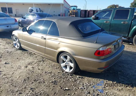 2005 BMW 325Ci из США, поврежденный, VIN WBABW33465PL35346